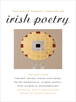 cover image of The Wake Forest Series of Irish Poetry, Volume IV